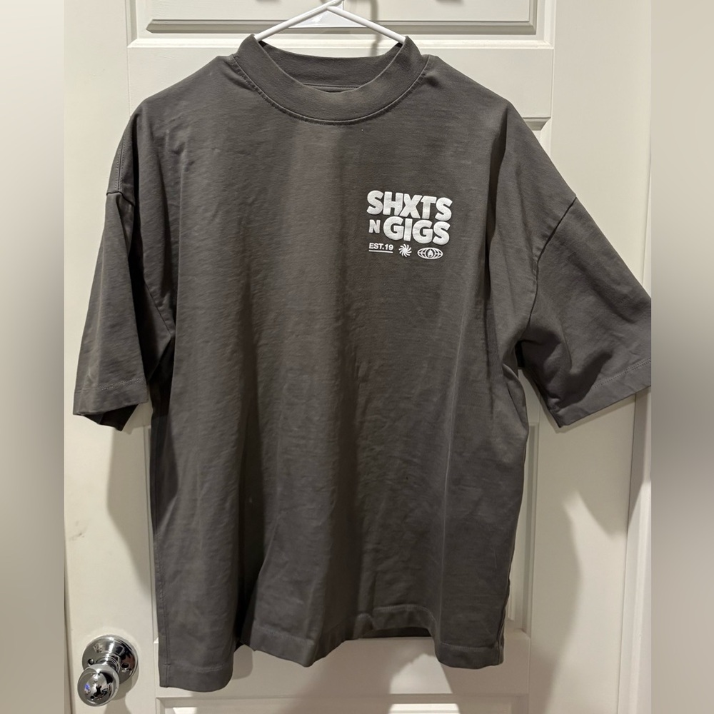 Shxts N Gigs Gray T-Shirt